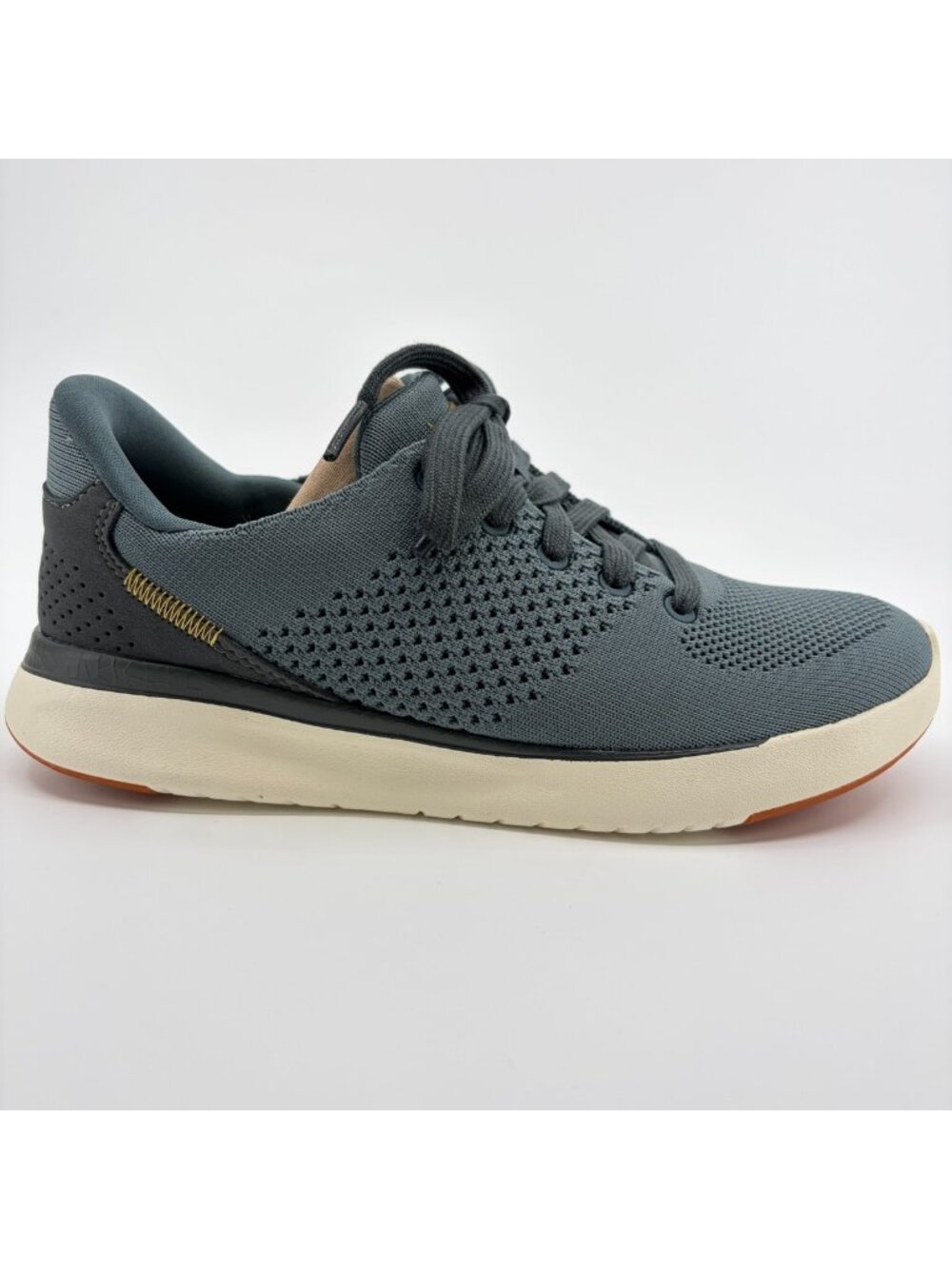 Kizik Lima Womens Size 6EE Blue Athletic Running Hands Free Knit Shoes Sneakers